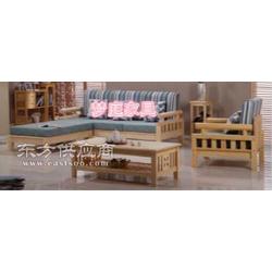 家具厂定制 定做实木沙发 松木沙发组合